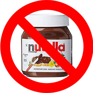 divieto nutella